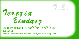 terezia bindasz business card